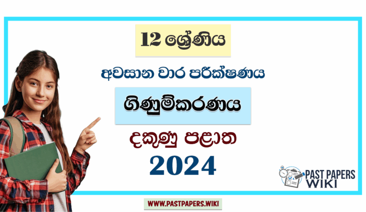 2024 Grade 12 Accounting 3rd Term Test Paper | Southern Province