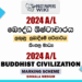 2024 A/L Buddhist Civilization Marking Scheme