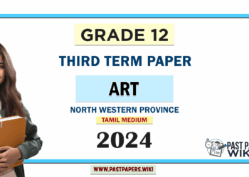 2024 Grade 12 Art 3rd Term Test Paper(Tamil Medium) | North Western Province