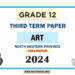 2024 Grade 12 Art 3rd Term Test Paper(Tamil Medium) | North Western Province