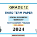 2024 Grade 12 GIT 3rd Term Test Paper (Tamil Medium) | North Western Province