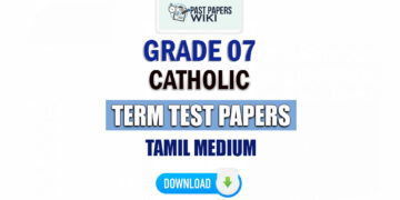 Tamil Medium Grade 07 Catholic Term Test Papers