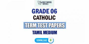 Tamil Medium Grade 06 Catholic Term Test Papers