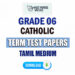 Tamil Medium Grade 06 Catholic Term Test Papers