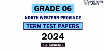 2024 North Western Province Grade 06 3rd Term Test Papers