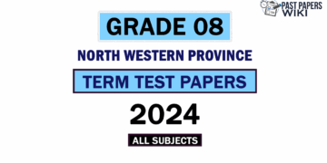 2024 North Western Province Grade 08 3rd Term Test Papers