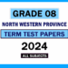 2024 North Western Province Grade 08 3rd Term Test Papers