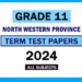 2024 North Western Province Grade 11 3rd Term Test Papers