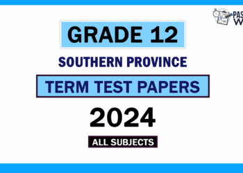 2024 Southern Province Grade 12 3rd Term Test Papers