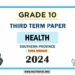 Tamil Medium 2024 Grade 10 Health 3rd Term Test Paper Southern Province