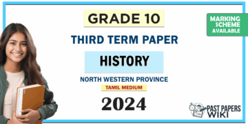 Tamil Medium 2024 Grade 10 History 3rd Term Test Paper North Western Province