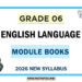 Grade 06 English Language Module Books
