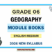 Grade 06 Geography Module Books English Medium