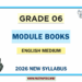 Grade 6 Module Books English Medium | New Syllabus