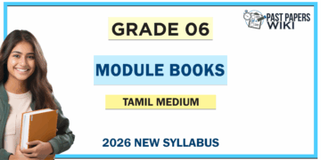 Grade 6 Module Books Tamil Medium | New Syllabus