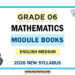 Grade 06 Mathematics Module Books English Medium