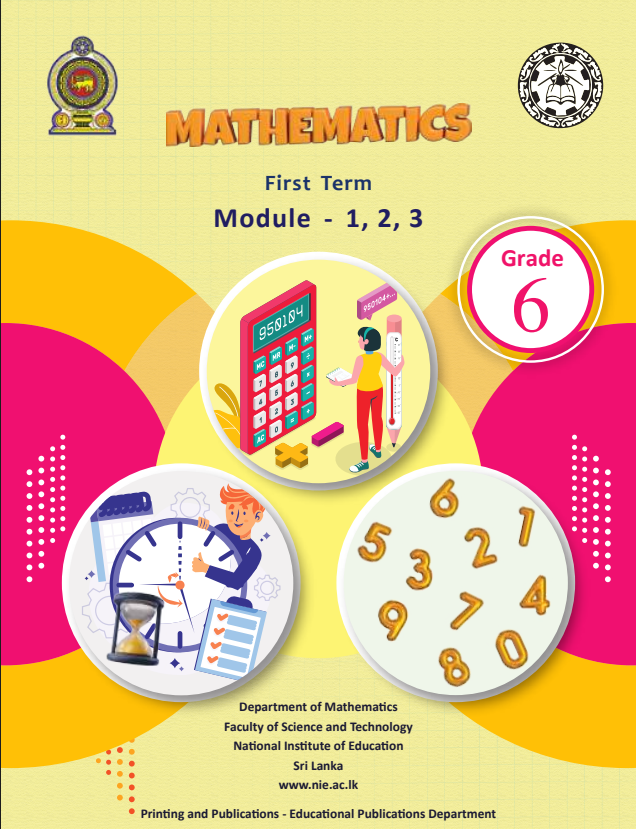 Grade 06 Mathematics First-term Module Book in English Medium