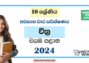 North Western Province 2024 Grade 10 Art 3rd Term Test Paper