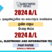 2024 A/L Electrical, Electronic and Information Technology Past Paper | Sinhala Medium