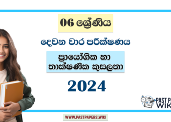 2024 Grade 06 PTS 2nd Term Test Paper