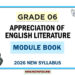Grade 06 Appreciation of English Literature Module Books