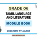 Grade 06 Tamil Language and Literature Module Books