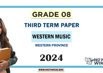 2024 Grade 08 Western Music 3rd Term Test Paper Western Province