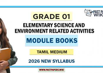 Grade 01 Elementary Science and ERA Module Books Tamil Medium