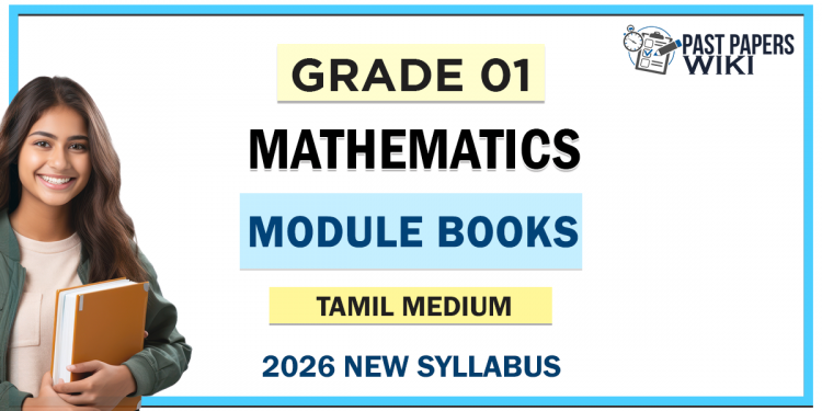 Grade 01 Mathematics Module Books Tamil Medium