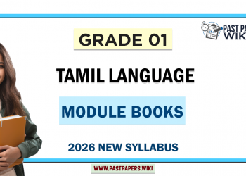 Grade 01 Tamil Language Module Books