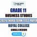 Royal College 2024 Grade 11 Business Studies 3rd Term Test Paper