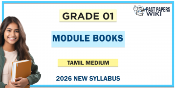 Grade 01 Module Books Tamil Medium