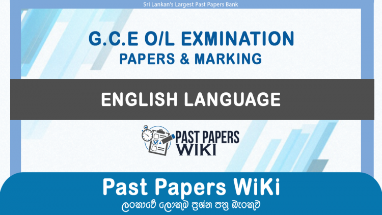 GCE O/L English Language Past Papers with Answers