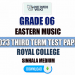 Royal College 2023 Grade 06 Eastern Music 3rd Term Test Paper