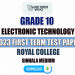 Royal College 2023 Grade 10 Electronic Technology 1st Term Test Paper