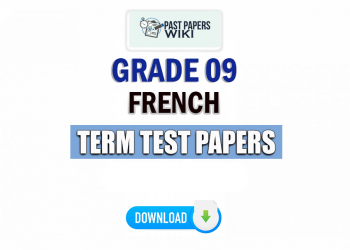 Grade 09 French Term Test Papers
