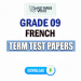 Grade 09 French Term Test Papers
