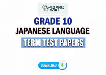 Grade 10 Japanese Term Test Papers