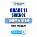 Grade 11 Science Term Notes