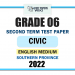 Southern Province 2022 Grade 06 Civic Education 2nd Term Test Paper | English Medium