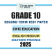 Southern Province 2025 Grade 10 Civic Education 2nd Term Test Paper | English Medium