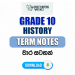 Grade 10 History Term Notes | වාර සටහන්