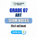 Grade 07 Art Term Notes | වාර සටහන්