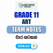 Grade 11 Art Term Notes | වාර සටහන්