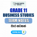 Grade 11 Business Studies Term Notes | වාර සටහන්