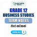 Grade 12 Business Studies Term Notes | වාර සටහන්