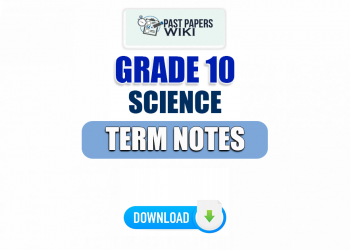 Grade 10 Science Term Notes | English Medium