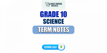 Grade 10 Science Term Notes | English Medium