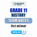 Grade 11 History Term Notes | වාර සටහන්
