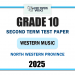2025 Grade 10 Western Music 2nd Term Test Paper | North Western Province